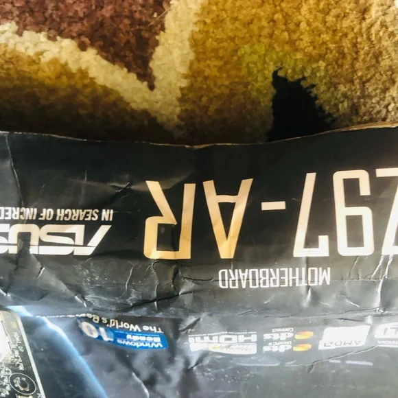 It’s been sitting in the closet